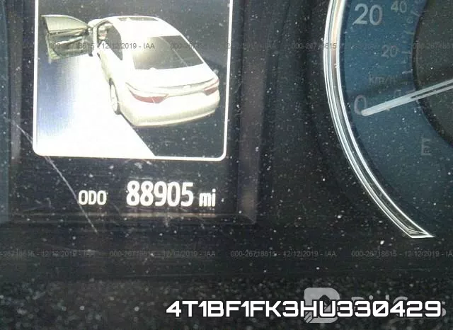 4T1BF1FK3HU330429 фото 8