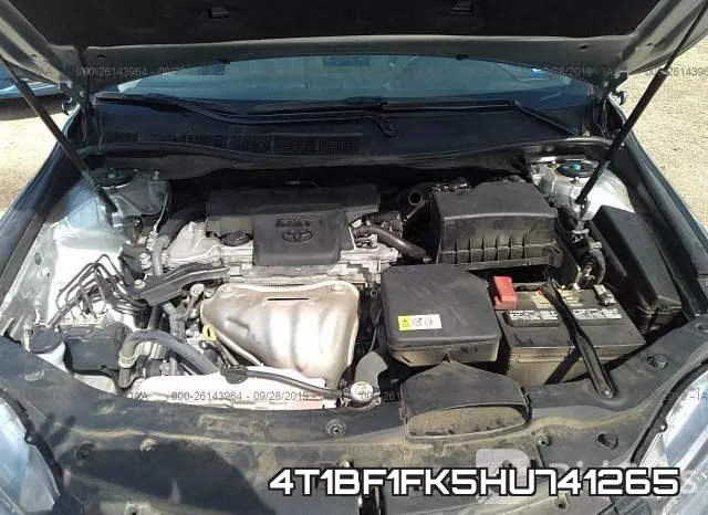 4T1BF1FK5HU741265 фото 2