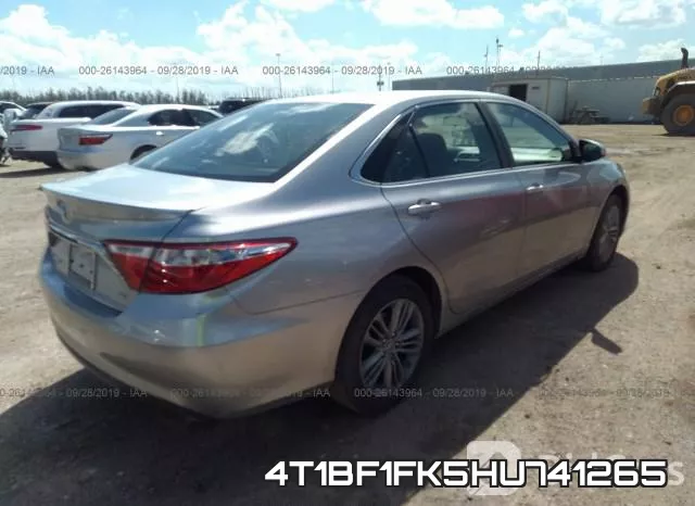 4T1BF1FK5HU741265 фото 5