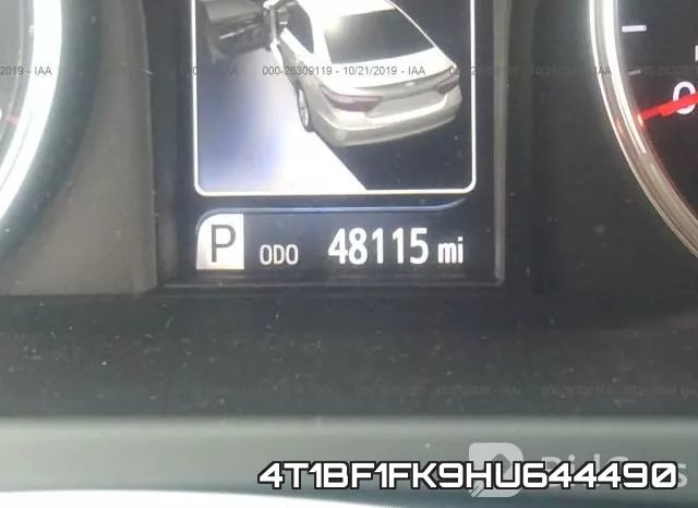 4T1BF1FK9HU644490 фото 8