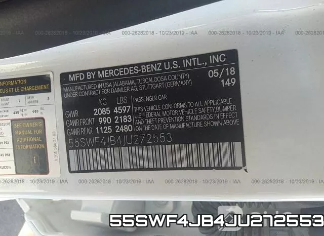 55SWF4JB4JU272553 фото 8