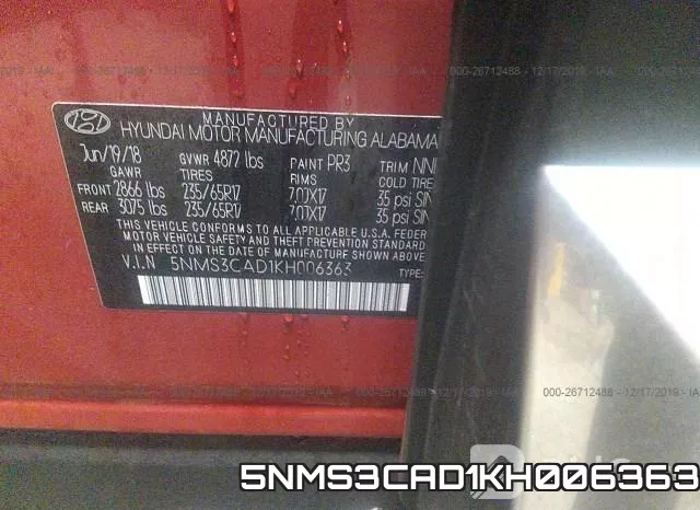 5NMS3CAD1KH006363 фото 10