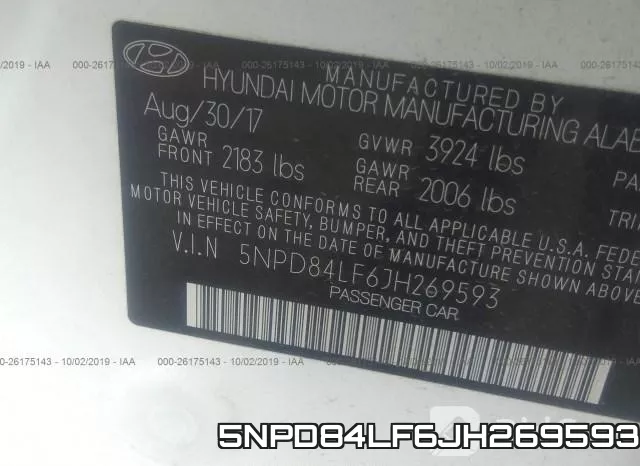 5NPD84LF6JH269593 фото 10