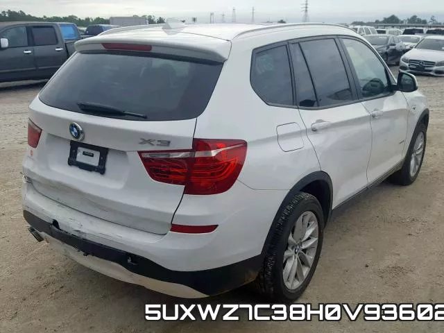 5UXWZ7C38H0V93602 фото 5