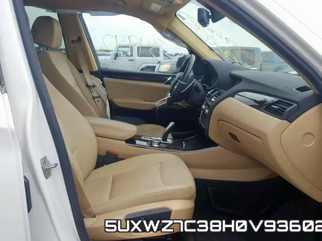 5UXWZ7C38H0V93602 фото 6
