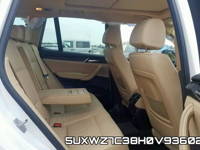 5UXWZ7C38H0V93602 фото 7