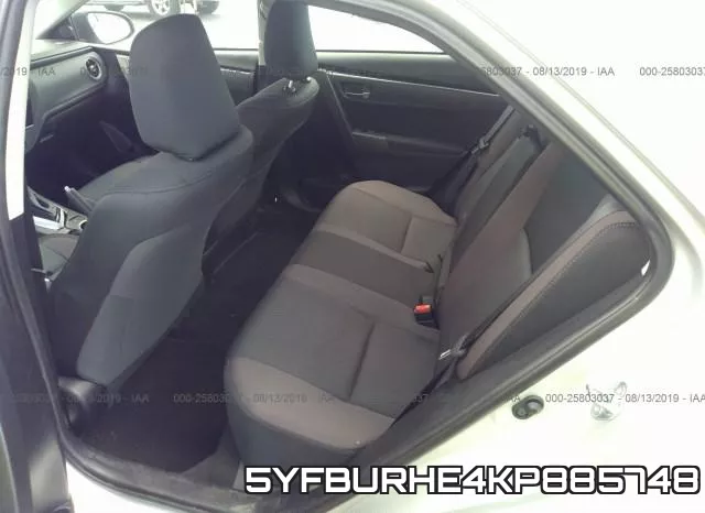 5YFBURHE4KP885748 фото 8