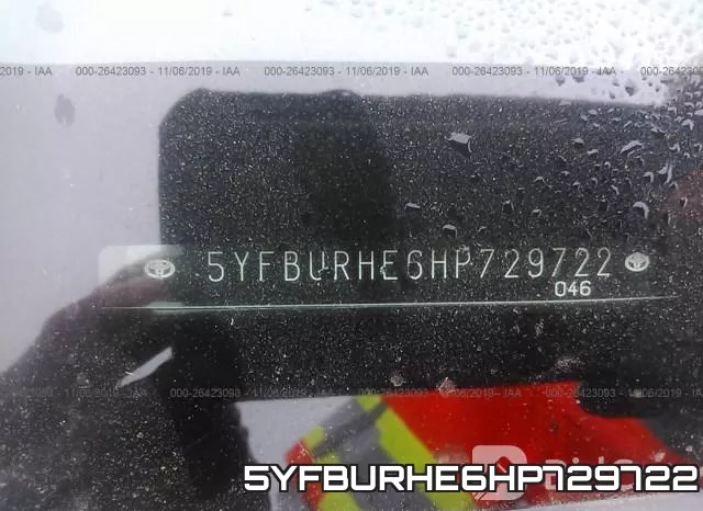 5YFBURHE6HP729722 фото 10