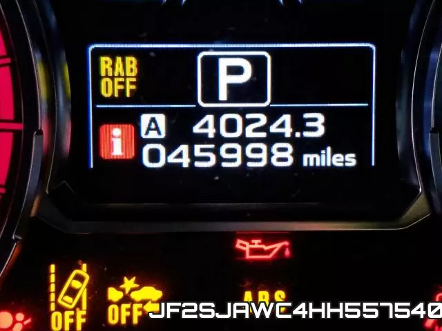 JF2SJAWC4HH557540 фото 9