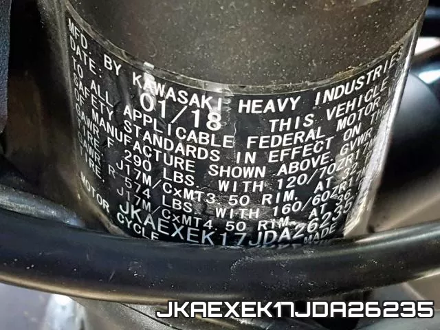 JKAEXEK17JDA26235 фото 2