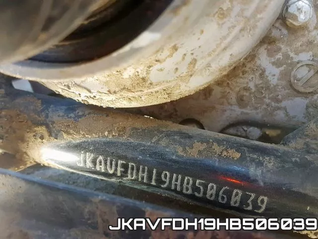 JKAVFDH19HB506039 фото 2