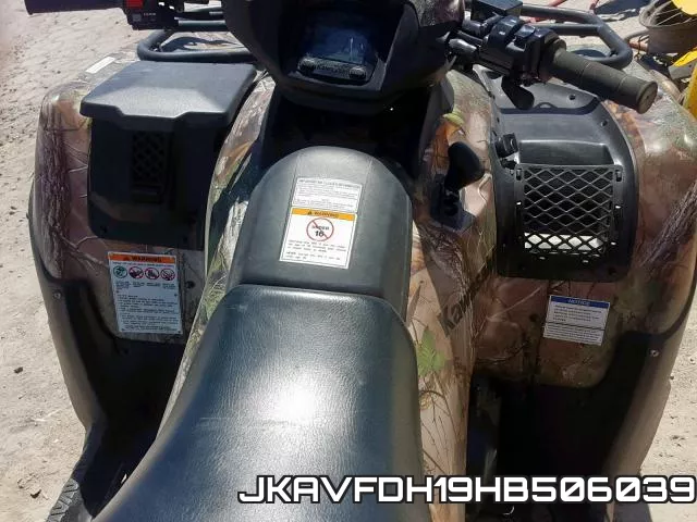 JKAVFDH19HB506039 фото 6