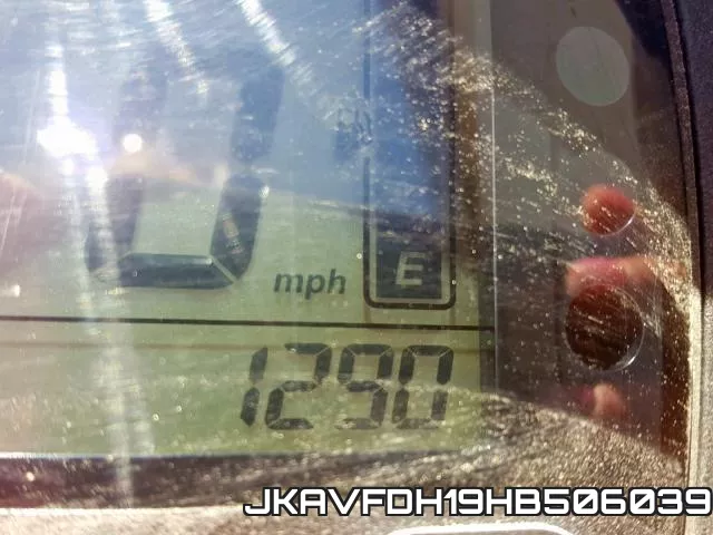 JKAVFDH19HB506039 фото 9