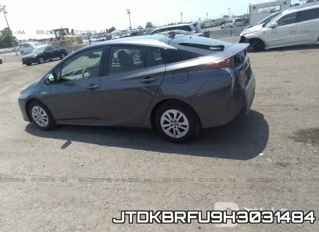 JTDKBRFU9H3031484 фото 4