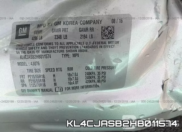 KL4CJASB2HB011574 фото 10