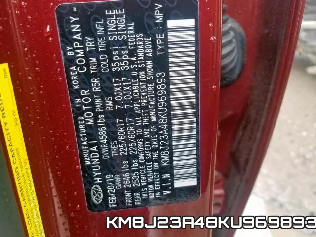 KM8J23A48KU969893 фото 2
