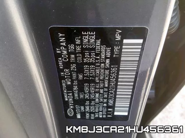 KM8J3CA21HU456361 фото 2