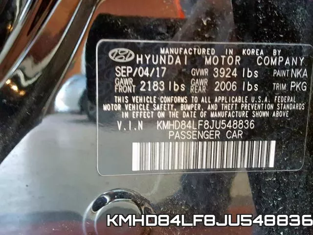 KMHD84LF8JU548836 фото 2