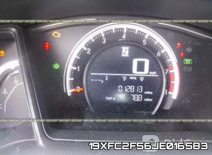 19XFC2F56JE016583 фото 8