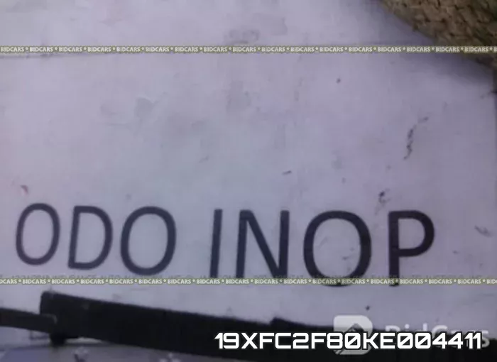 19XFC2F80KE004411 фото 8