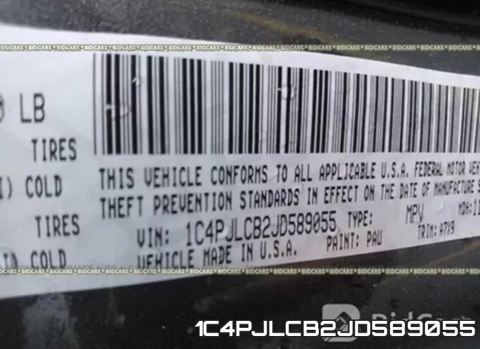 1C4PJLCB2JD589055 фото 10