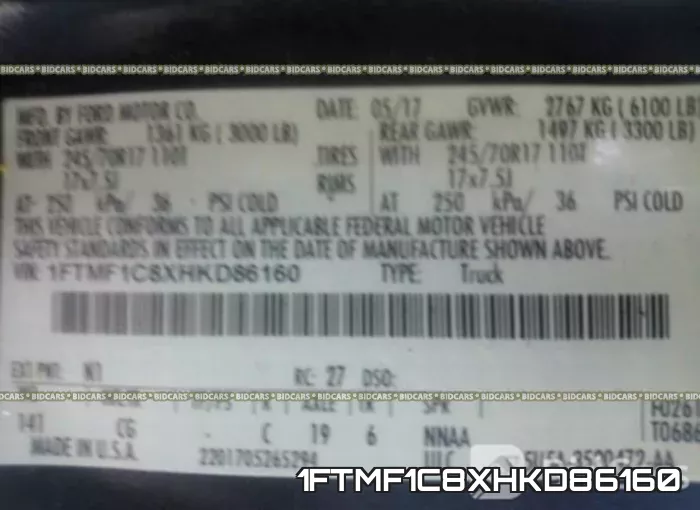1FTMF1C8XHKD86160 фото 10