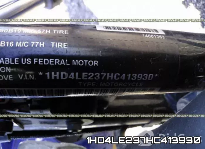 1HD4LE237HC413930 фото 2