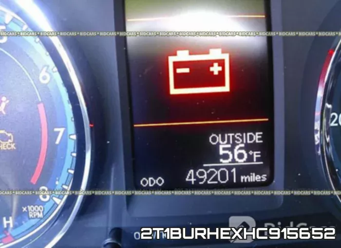 2T1BURHEXHC915652 фото 8