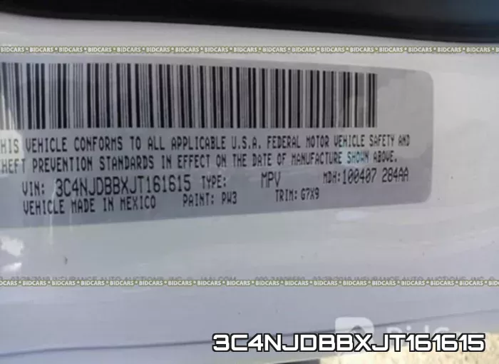 3C4NJDBBXJT161615 фото 10