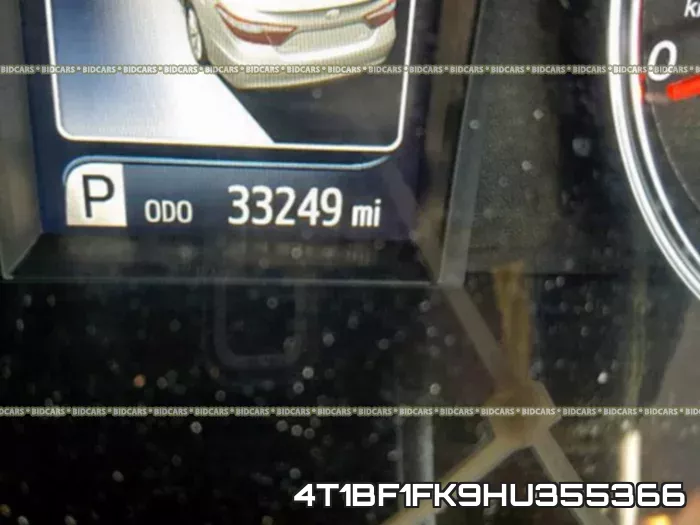 4T1BF1FK9HU355366 фото 9