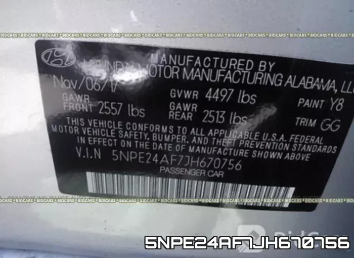 5NPE24AF7JH670756 фото 10