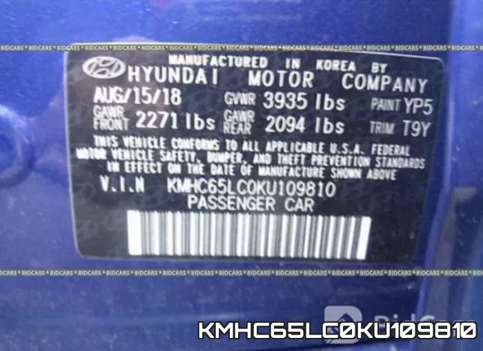 KMHC65LC0KU109810 фото 10