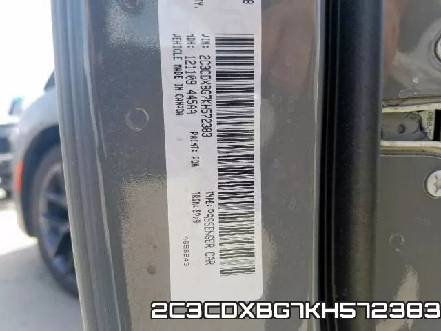 2C3CDXBG7KH572383 фото 2