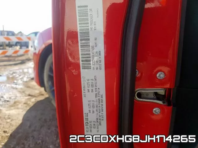 2C3CDXHG8JH174265 фото 2