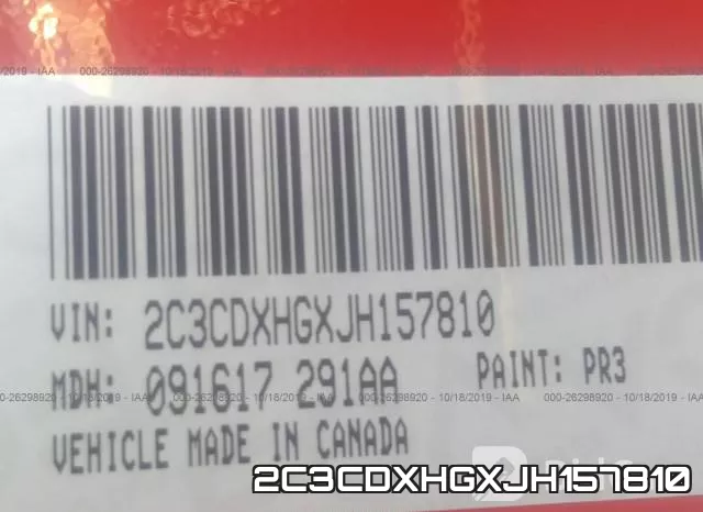 2C3CDXHGXJH157810 фото 10