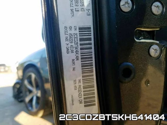2C3CDZBT5KH641404 фото 2