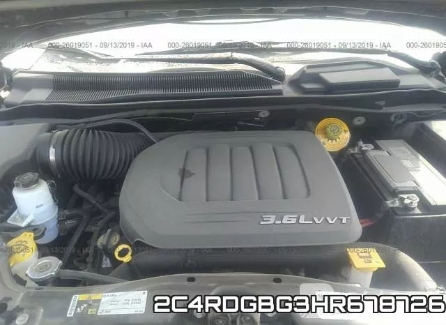 2C4RDGBG3HR678726 фото 2