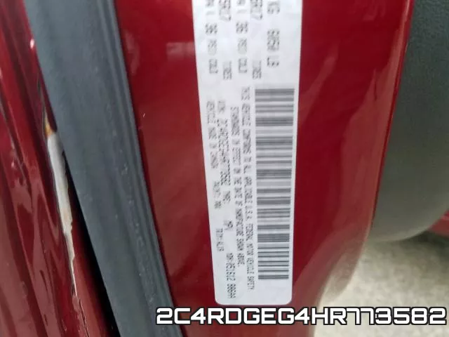 2C4RDGEG4HR773582 фото 2