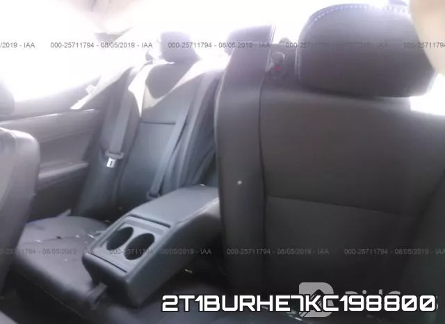 2T1BURHE7KC198800 фото 9