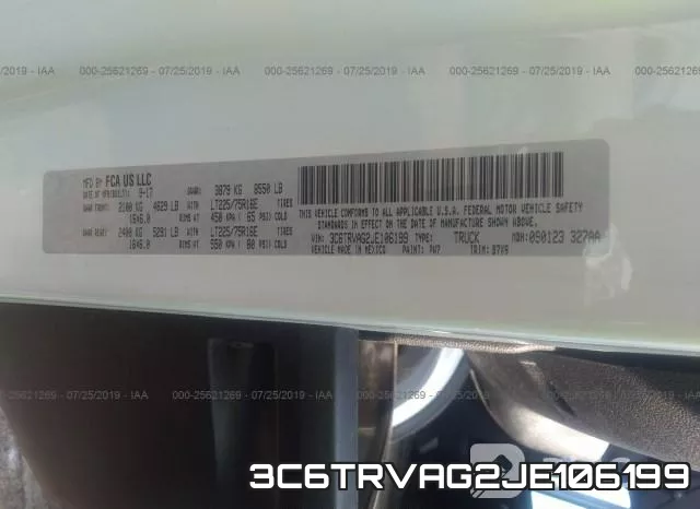 3C6TRVAG2JE106199 фото 9