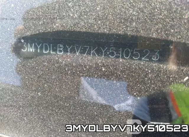 3MYDLBYV7KY510523 фото 9
