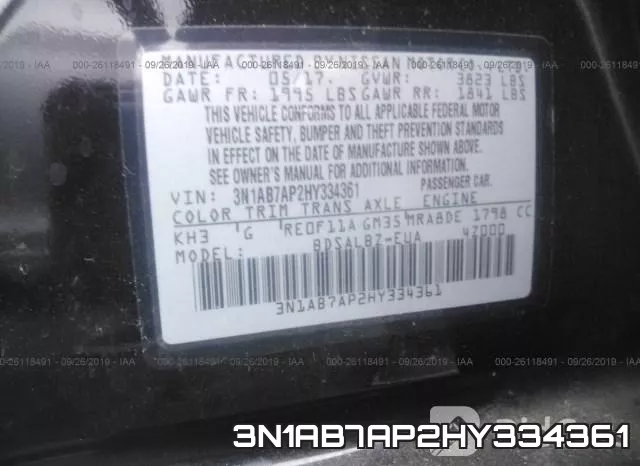 3N1AB7AP2HY334361 фото 10