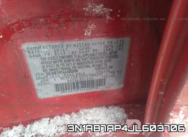 3N1AB7AP4JL603706 фото 10