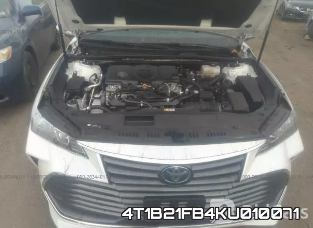 4T1B21FB4KU010071 фото 2