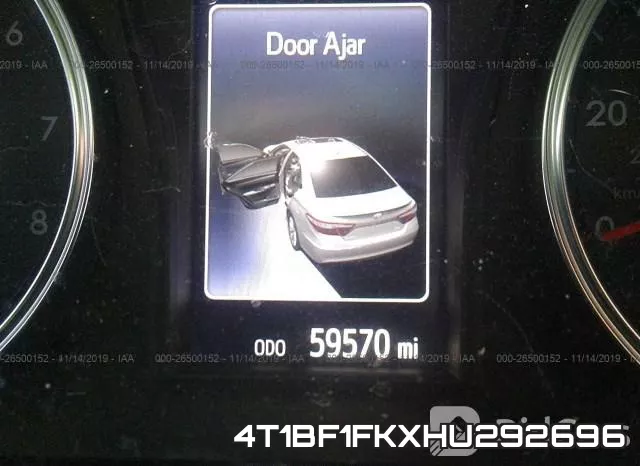 4T1BF1FKXHU292696 фото 8