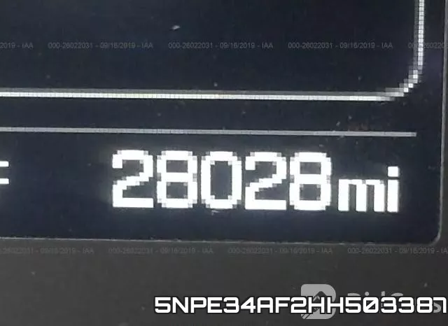 5NPE34AF2HH503387 фото 8