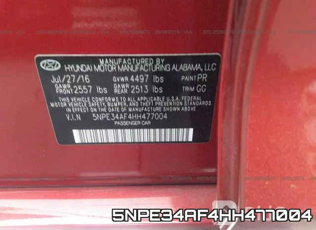5NPE34AF4HH477004 фото 10