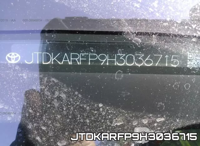 JTDKARFP9H3036715 фото 10