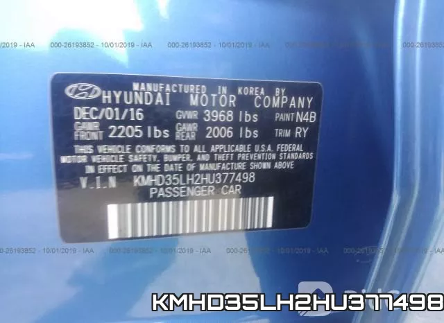 KMHD35LH2HU377498 фото 9