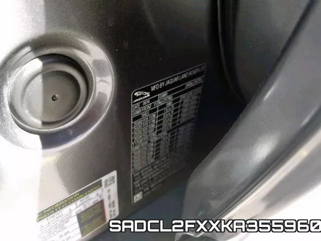 SADCL2FXXKA355960 фото 2